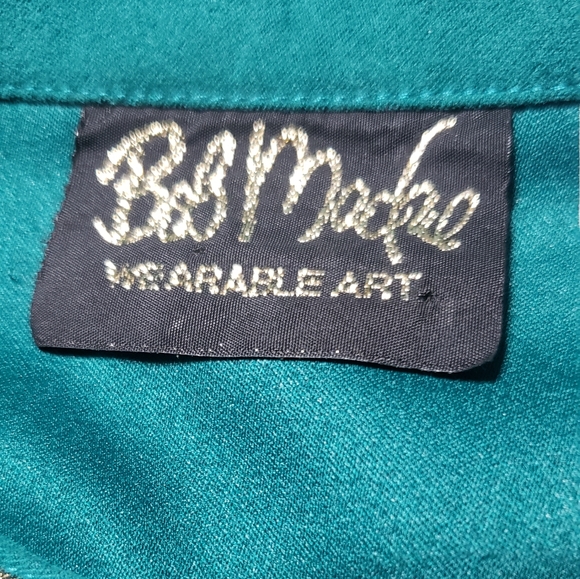 Bob Mackie Wearable Art Jacket 1X - Picture 4 of 8